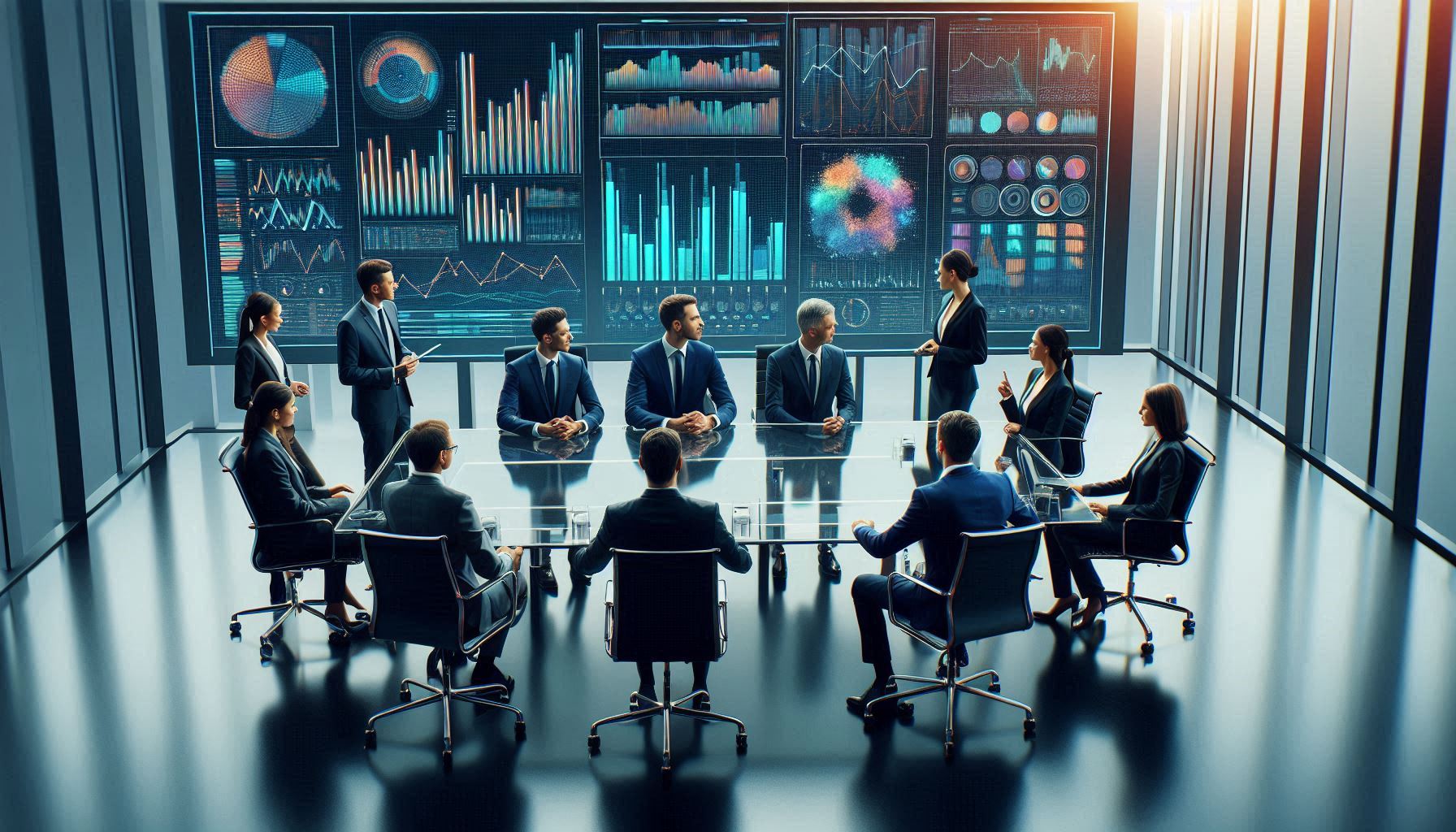 برنامه تجاری جلسه کاری