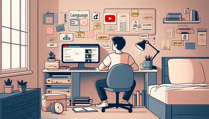 آموزشی کانال آموزش زبان یوتیوب