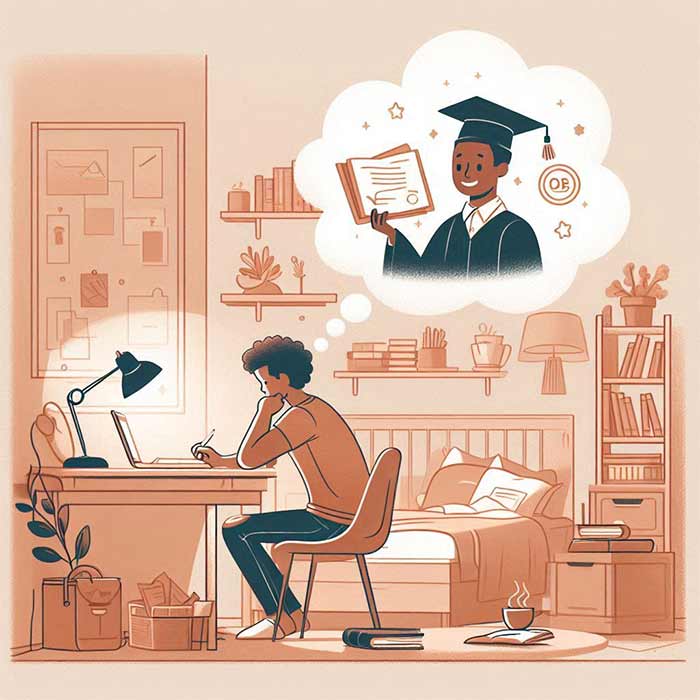 آموزشی تلاش برای گرفتن مدرک زبان