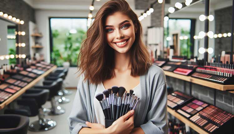 درآمد آرایشگری برند شخصی