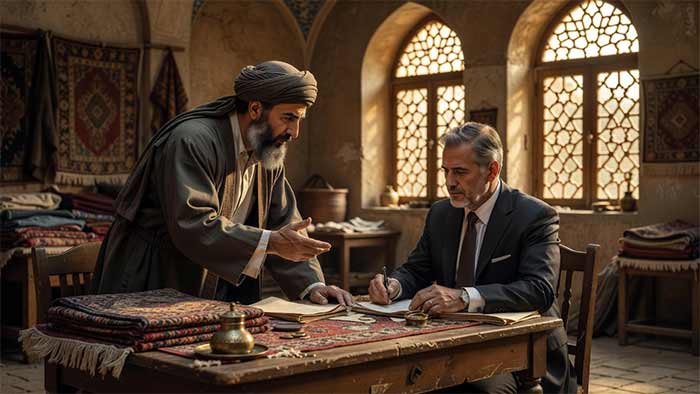 زمینه تاریخی و فرهنگی مذاکره در بازاریابی بانکی ایران
